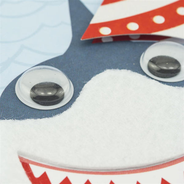 Birthday Greeting Card  - Shark Bite! - Handmade