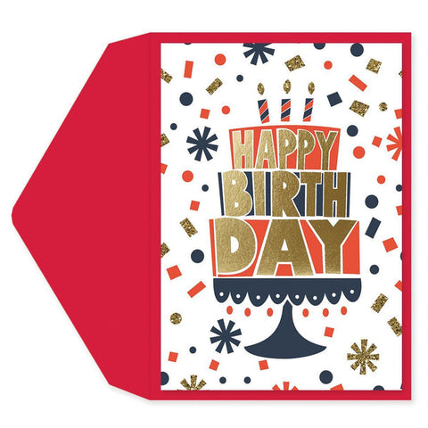 Birthday Greeting Card  - Cake