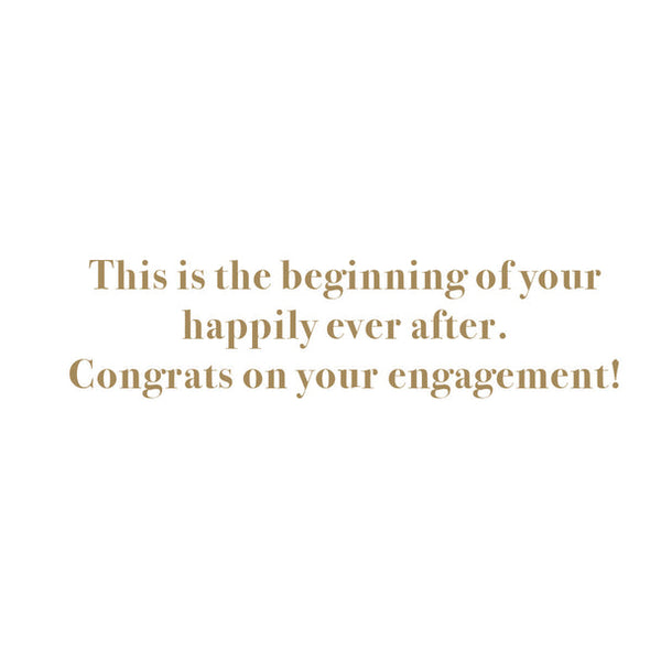 Engagement Greeting Card - Love