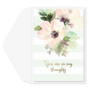 Sympathy Greeting Card - In My Thoughts