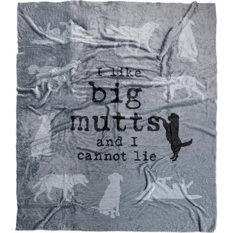 Throw Blanket - I Like Big Mutts