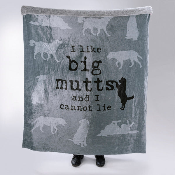 Throw Blanket - I Like Big Mutts