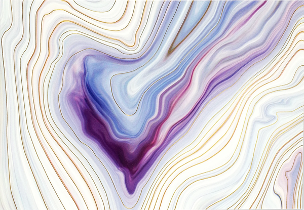 14 ct. Blue Agate Note Cards