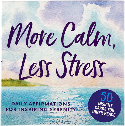 More Calm, Less Stress - Set of 50 Insight Cards