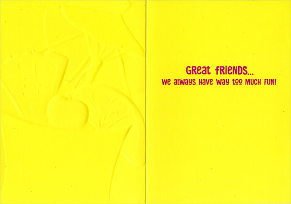 Friendship Greeting Card - Cocktail Garnishes