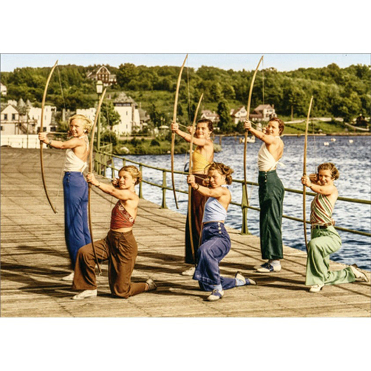 Birthday Greeting Card - Women Archers