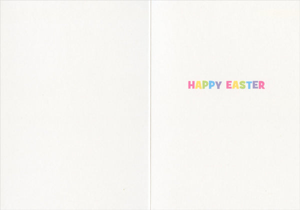 Easter Greeting Card - Golden Puppy