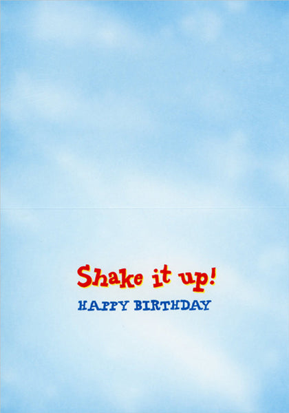 Birthday Greeting Card - Shake it up