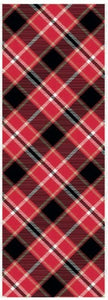 Premium Christmas Wrapping Paper - 35 Sq. Ft. - Holiday Plaid
