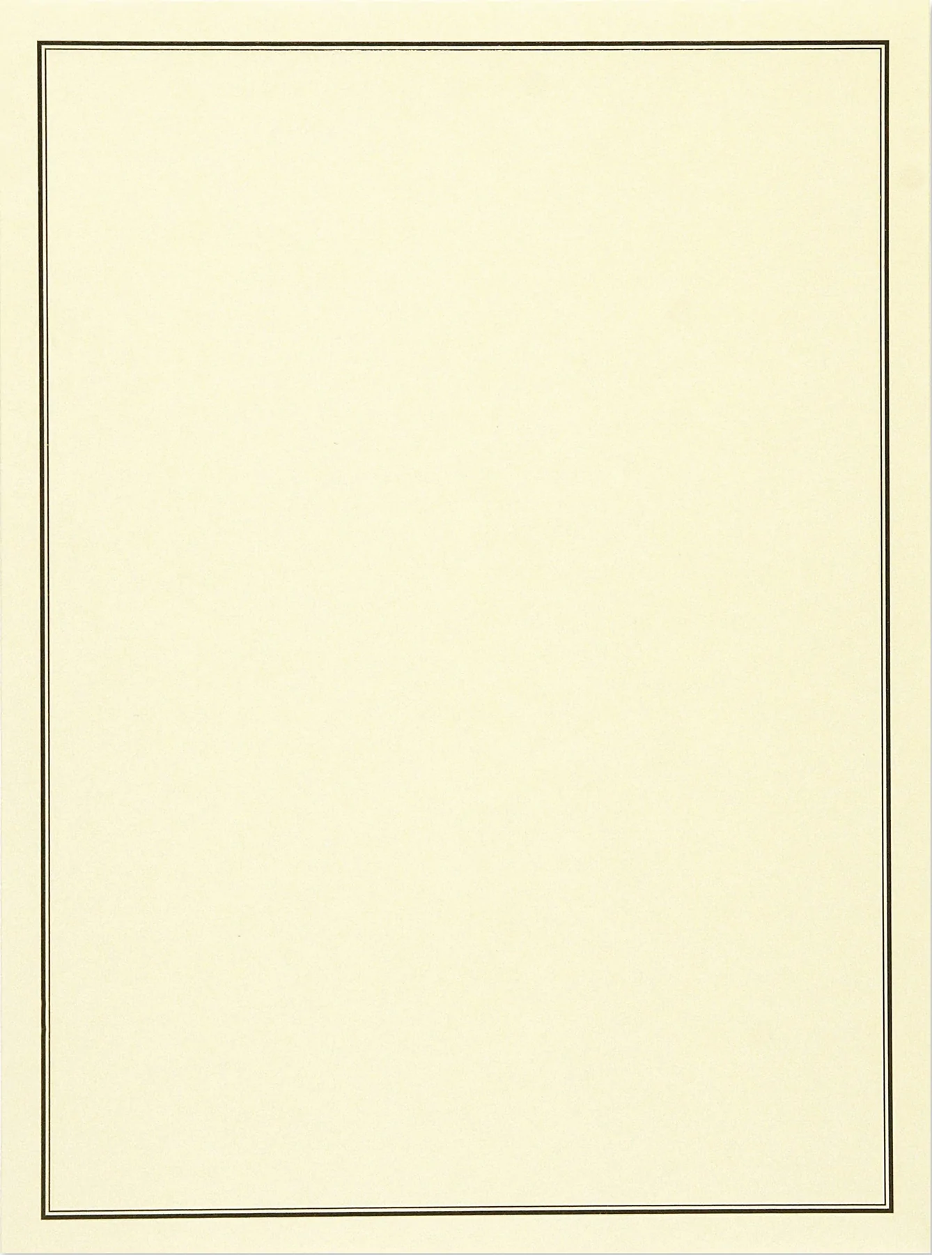 Black & Cream Stationery Set - 24 ct.