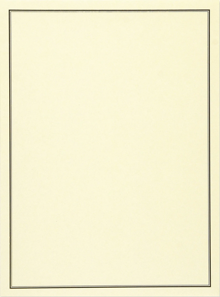 Black & Cream Stationery Set - 24 ct.