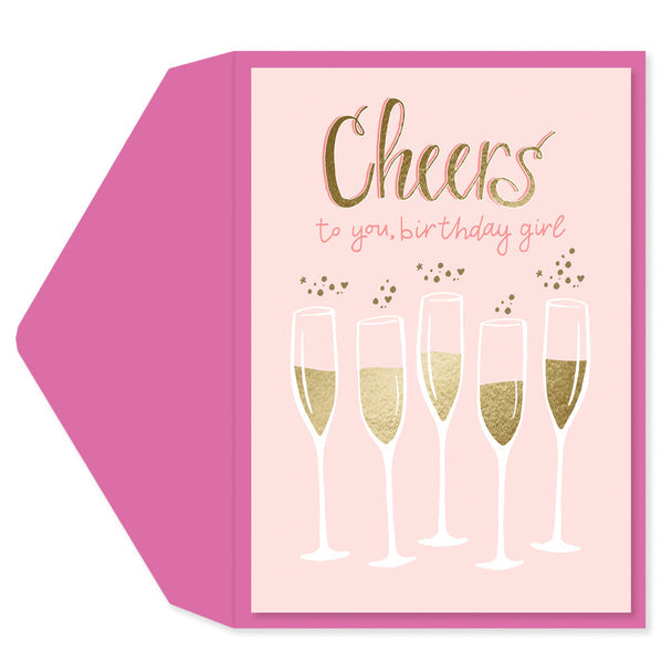 Birthday Greeting Card  - Birthday Cheers