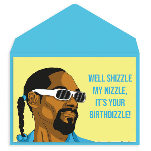 Birthday Greeting Card  - Snoop Dogg