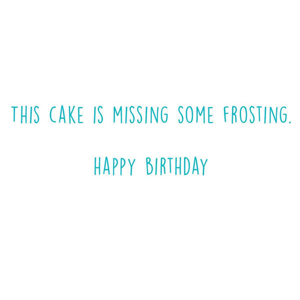 Birthday Greeting Card  - Frosting Love
