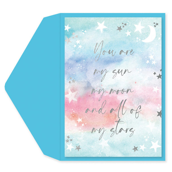 Anniversary Greeting Card  - Celestial