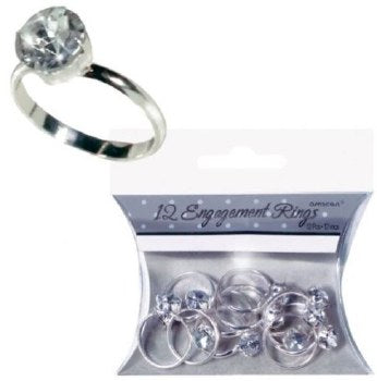 Engagement Ring Favor Accents - 12 ct.