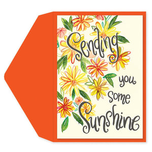 Get Well Greeting Card - Cheerful