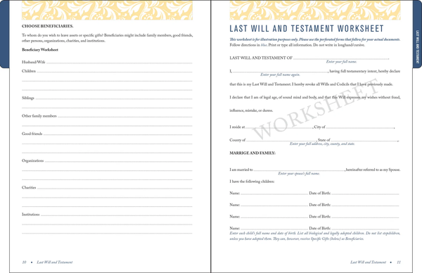 My Family Estate Legal Document Kit