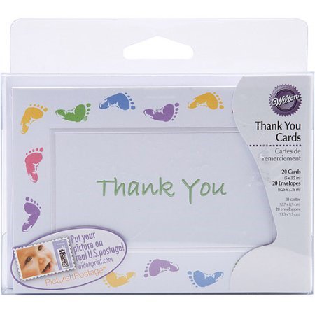 Baby Feet Thank You Cards