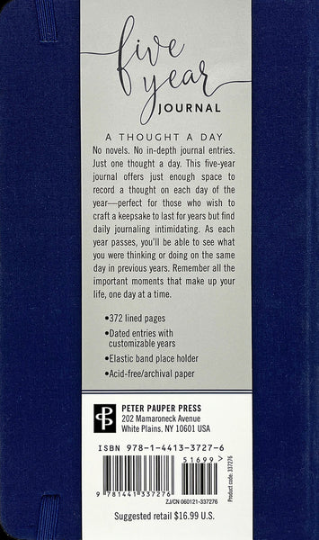 Five Year Journal