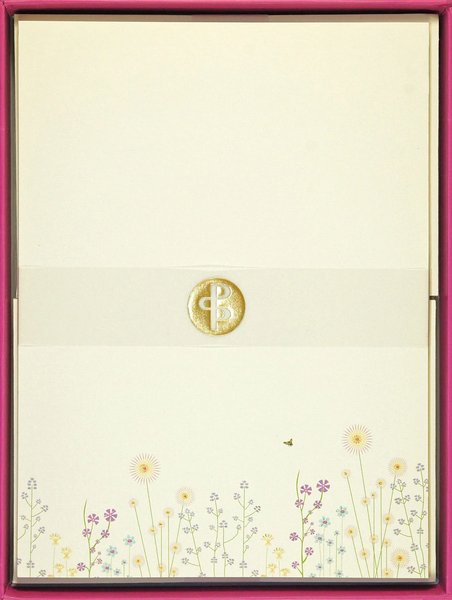 Sparkly Garden Stationery Set - 24 ct.