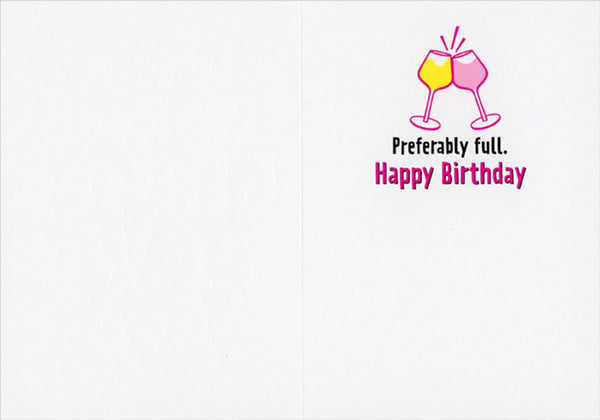 Birthday Greeting Card  - Most of Us Need Glasses