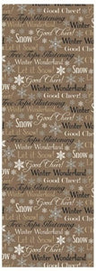 Premium Christmas Wrapping Paper - Good Cheer 30 Sq. Ft.