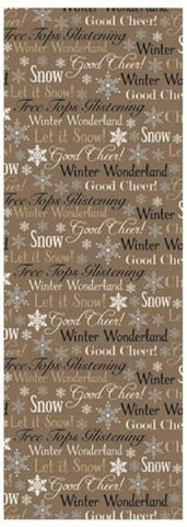 Premium Christmas Wrapping Paper - Good Cheer 30 Sq. Ft.