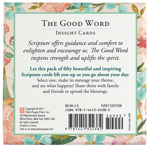 The Good Word - 50 ct. Scriptural Insight Cards