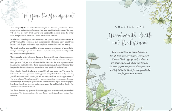Memories for My Grandchild - Gift Book