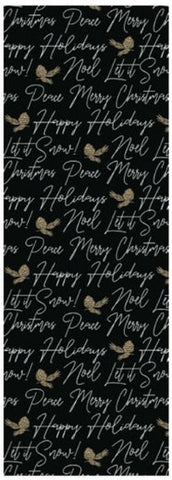 Premium Christmas Wrapping Paper - Happy Holidays 15 Sq. Ft.