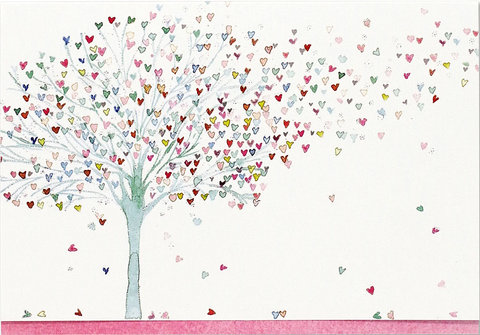 14 ct. Tree of Hearts Note Cards