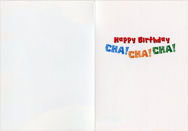 Birthday Greeting Card - Chipmunk Sombrero - Motion