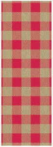 Premium Christmas Wrapping Paper - Foil Stamped Buffalo Plaid 15 Sq. Ft.