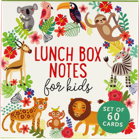 Lunchbox Notes For Kids - Set of 60 Cards