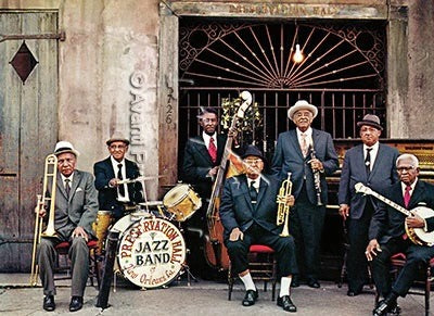 Birthday Greeting Card - Preservation Hall Jazz Band