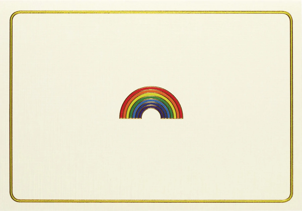 14 ct. Rainbow Note Cards