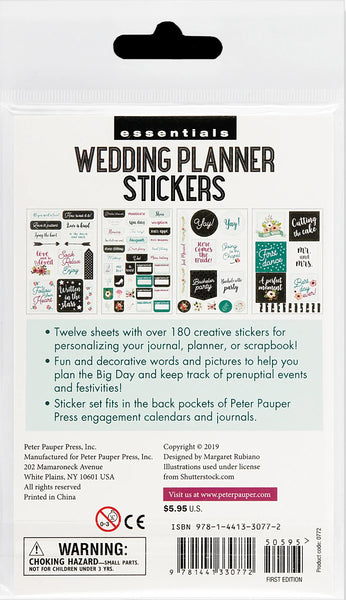 Wedding Planner Stickers