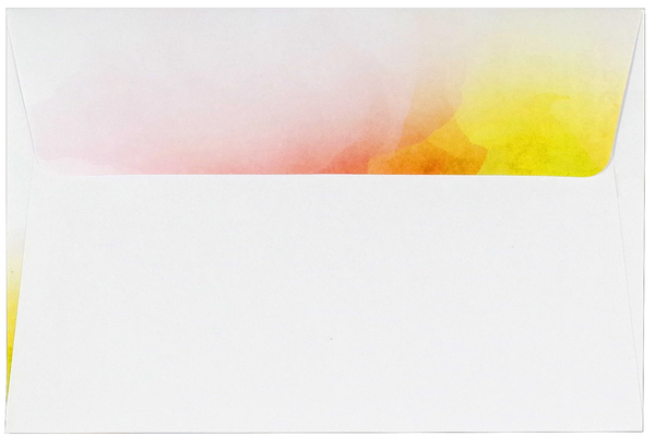 Watercolor Sunset Stationery Set - 24 ct.