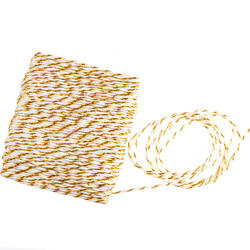 Gold Bakers Twine - 10 yards